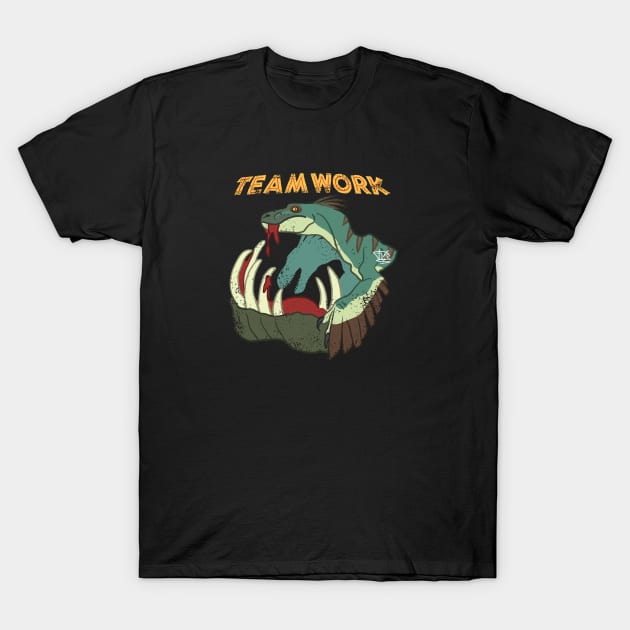 Teamwork T-Shirt by Fede_Mexy_Art